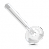 Wtykany pręt labret z bioplastu