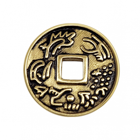 Charms zawieszka chińska moneta