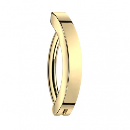 Tytanowy kolczyk do pępka clicker