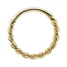 Tytanowy clicker plecionka PK455