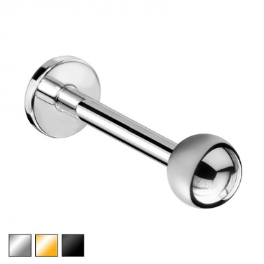 Stalowy labret z kulką PW501