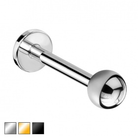 Stalowy labret z kulką PW501