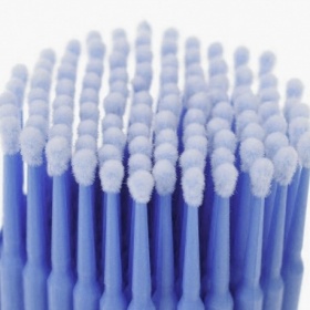 Mikroaplikatory bezwłókienkowe microbrush 100 szt.