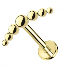 Labret cluster z kuleczek