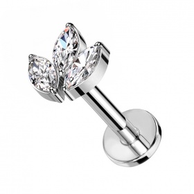 Labret potrójna łezka