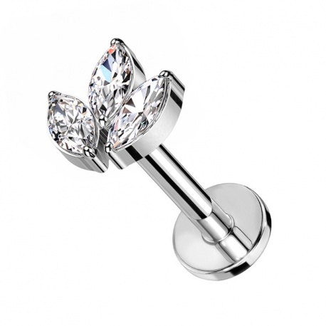 Labret potrójna łezka