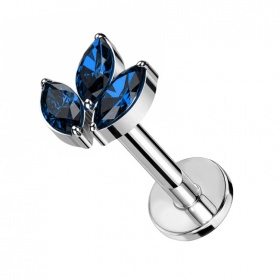 Labret potrójna łezka