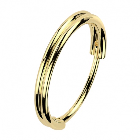 Tytanowy clicker podwójny do nostrila