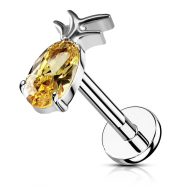 Labret z ananasem
