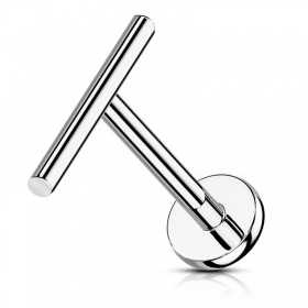 Labret z pojedynczą kreską