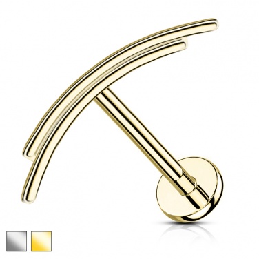 Labret z podwójną kreską PW4024