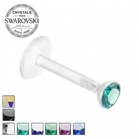 Labret z kryształkiem SWAROVSKI® PW133