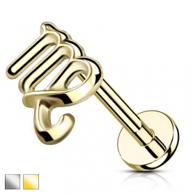 Labret znak zodiaku Panna PW4040