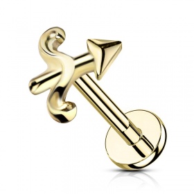 Labret znak zodiaku Strzelec