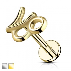 Labret znak zodiaku Koziorożec PW4044
