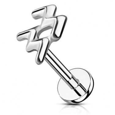 Labret znak zodiaku Wodnik