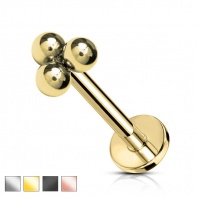 Labret trzy kuleczki
