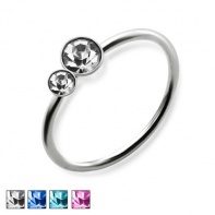 Kółko z kryształkami