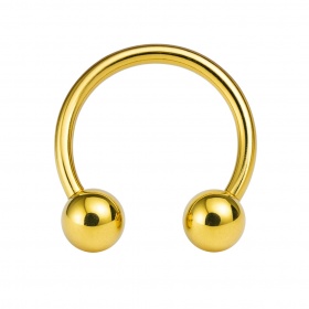 Stalowa podkówka z kulkami: gwint zewnętrzny, stal 316L