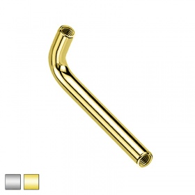 Tytanowy pręt Christina L-bar: gwint wewnętrzny PDT013