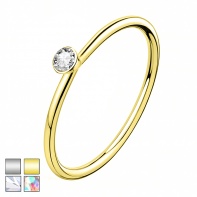 Rozginanie kółko z drobnym kryształkiem