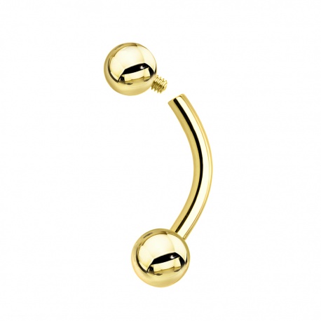 Tytanowy banan z kulkami