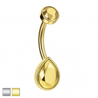 Kolczyk do pępka z tytanową łezką