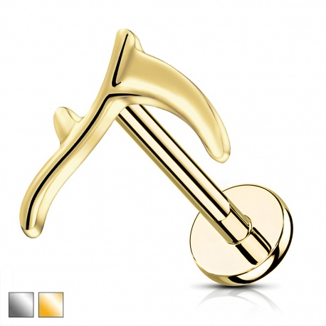 Labret kosa: tytan G23, gwint wewnętrzny PWT031