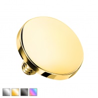 Tytanowa nakrętka dysk z gwintem zewnętrznym