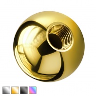 Tytanowa nakrętka kulka z gwintem wewnętrznym