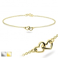 Bransoletka Złączone Serca