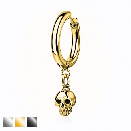 Clicker z czaszką: stal chirurgiczna 316L PK554