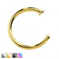 Kolczyk z otwartym kółkiem do nosa