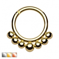 Tytanowy clicker z kuleczkami