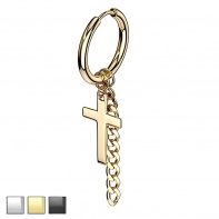 Clicker z krzyżem i łańcuszkiem