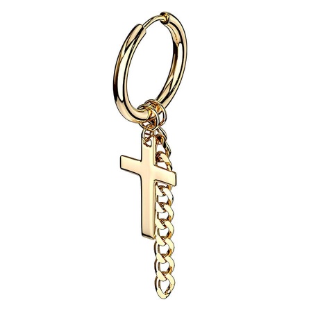 Clicker z krzyżem i łańcuszkiem