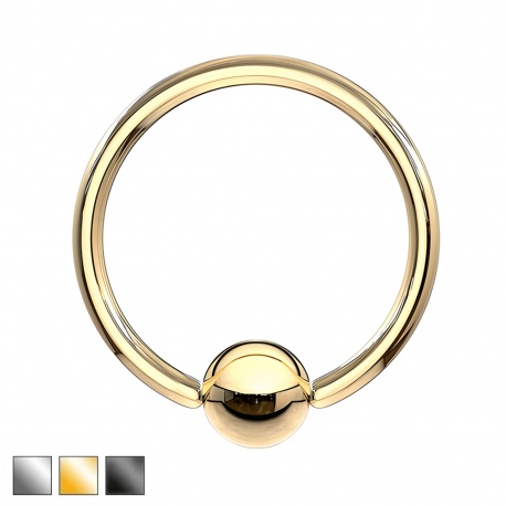 Tytanowe kółko z kulką (BCR) PKT002