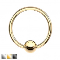 Tytanowe kółko z kulką (BCR)