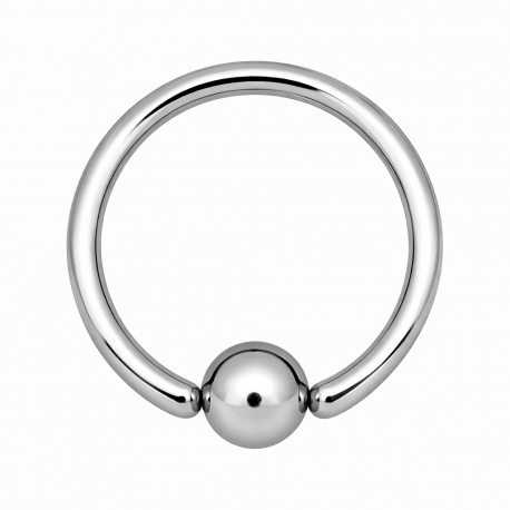 Srebrne stalowe kółko z kulką (BCR): stal chirurgiczna 316L