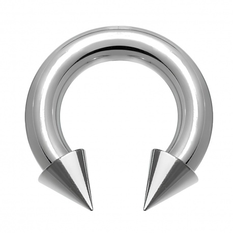 Stalowa podkówka ze stożkami – duże rozmiary: gwint wewnętrzny PPS004