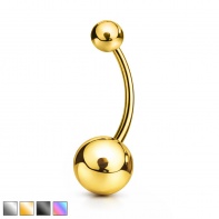 Tytanowy kolczyk do pępka