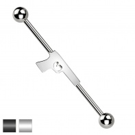 Kolczyk do industriala pistolet