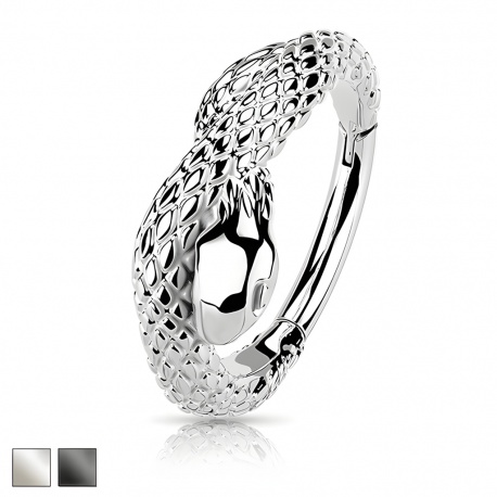 Kółko clicker - wąż: stal chirurgiczna 316L PK553