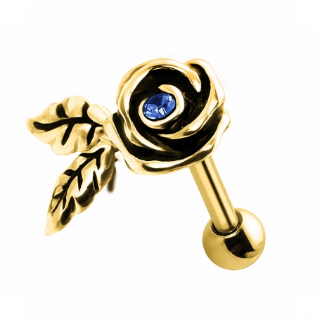 Kolczyk do ucha - Różyczka KU534