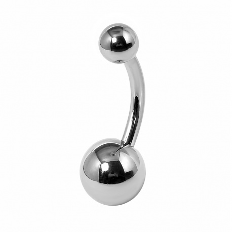 Stalowy kolczyk do pępka PB501