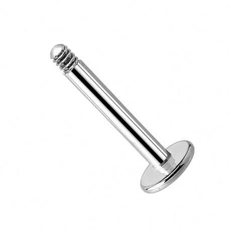 Stalowy pręt - Labret z gwintem zewnętrznym PD503