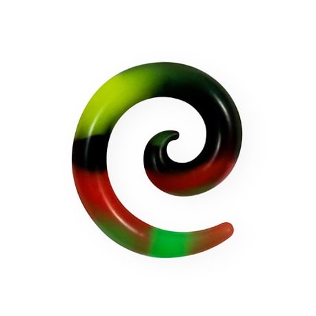Spirala silikonowa - kolorowa