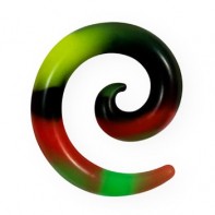 Spirala silikonowa - kolorowa