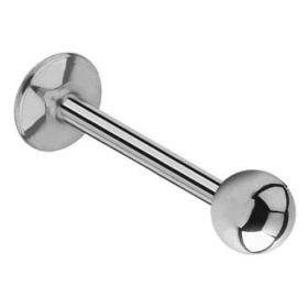 Tytanowy labret z kulką PW401