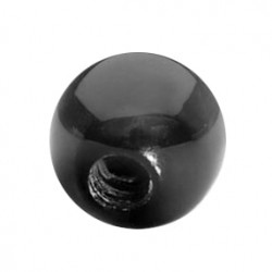 Akrylowa czarna kulka PD303